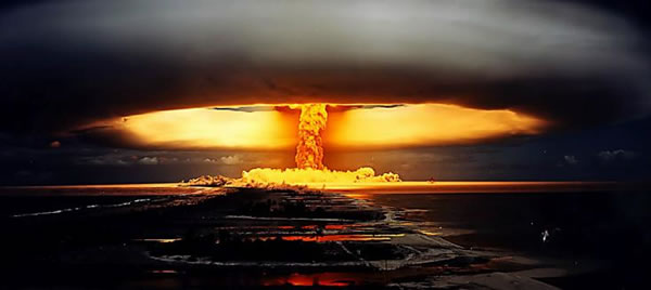 nuclear explosion