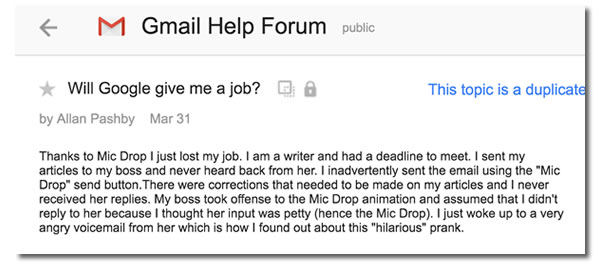 will google give me a job