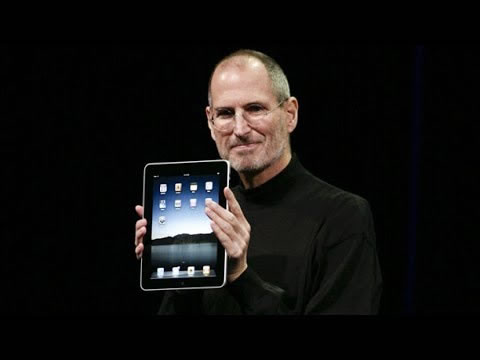 steve jobs and ipad