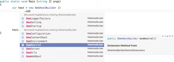 intellisense