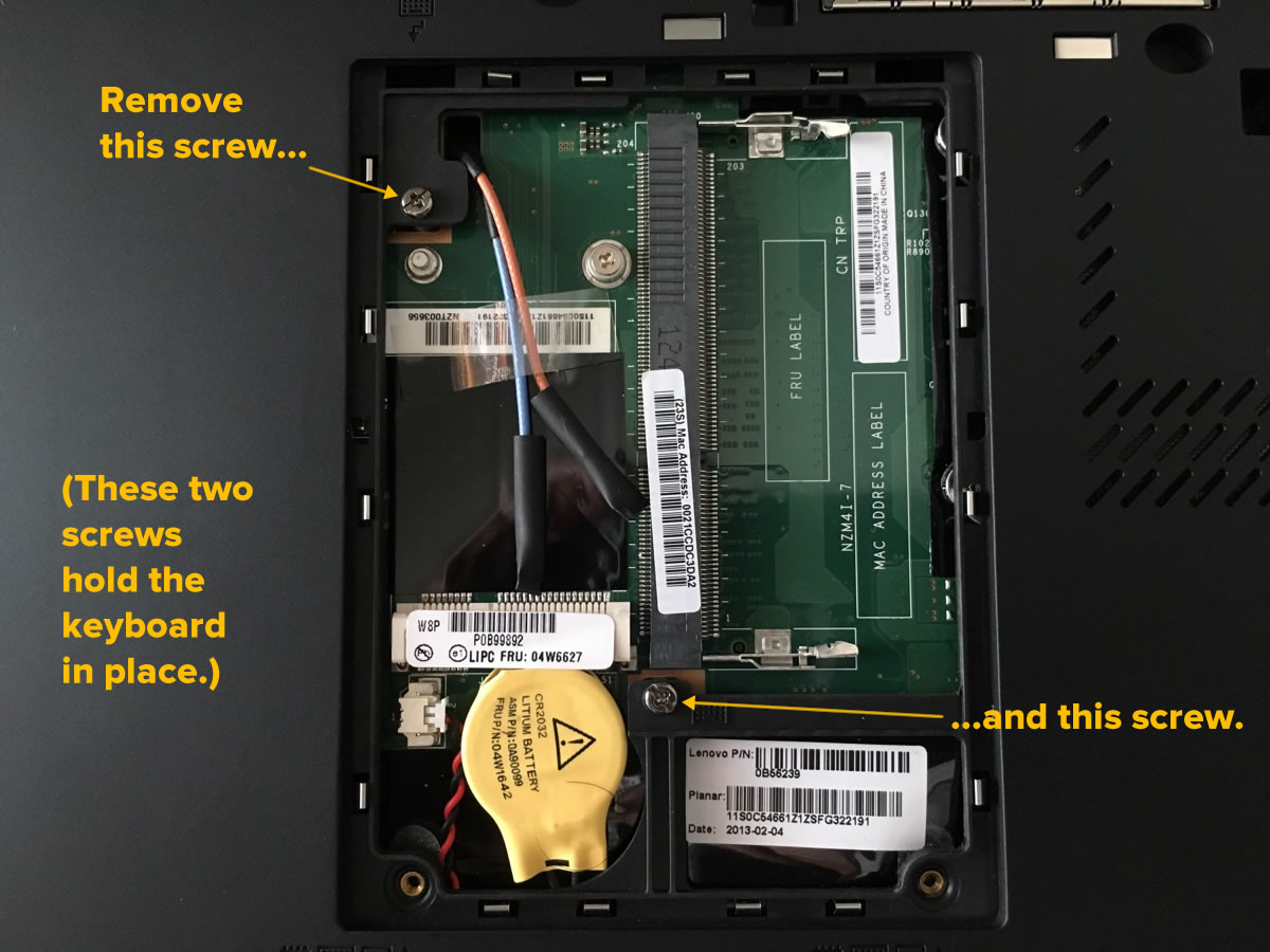 A quick picture guide to upgrading the RAM on a Lenovo T430 Global Nerdy