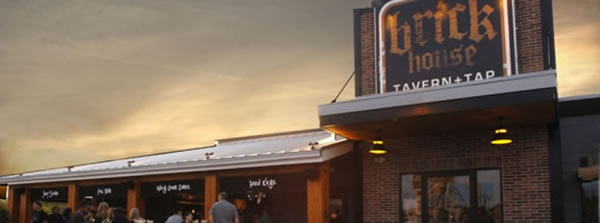 Photo: The front exterior of Brick House Tavern + Tap in Tampa.