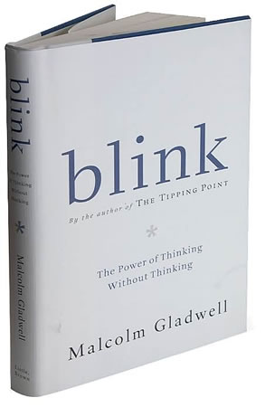 Photo: Malcolm Gladwell’s book, Blink.