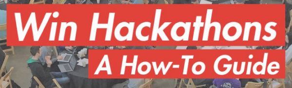 Banner: “Win Hackathons: A How-To Guide”