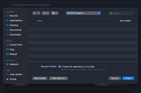The file dialog box.