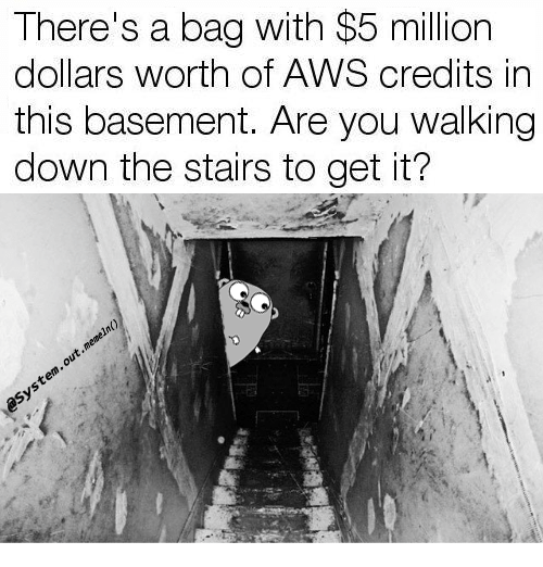 5-mil-in-aws-credits-in-the-basement