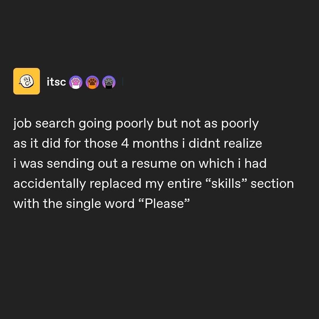 job-search-going-poorly