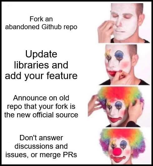 github-clownery