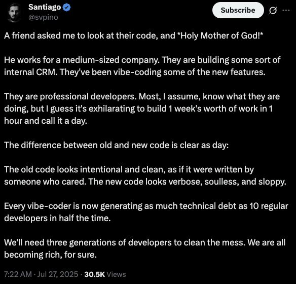well-need-3-generations-to-clean-up-vibe-coding