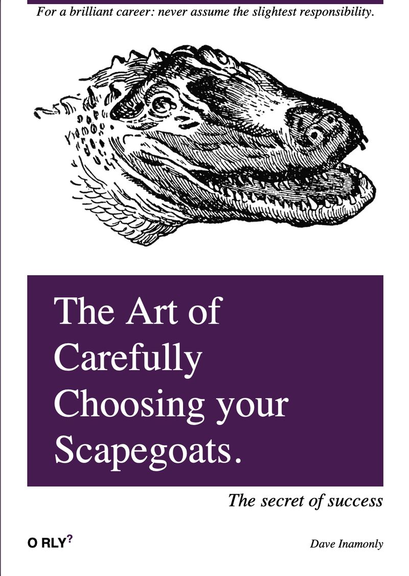 art-of-carefully-choosing-your-scapegoats