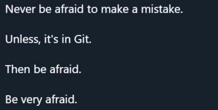 never-be-afraid-to-make-a-mistake-unless-in-git