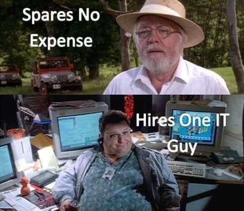 spares-no-expense-hires-one-it-guy