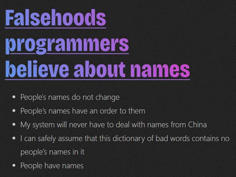 falsehoods-programmers-believe-about-names