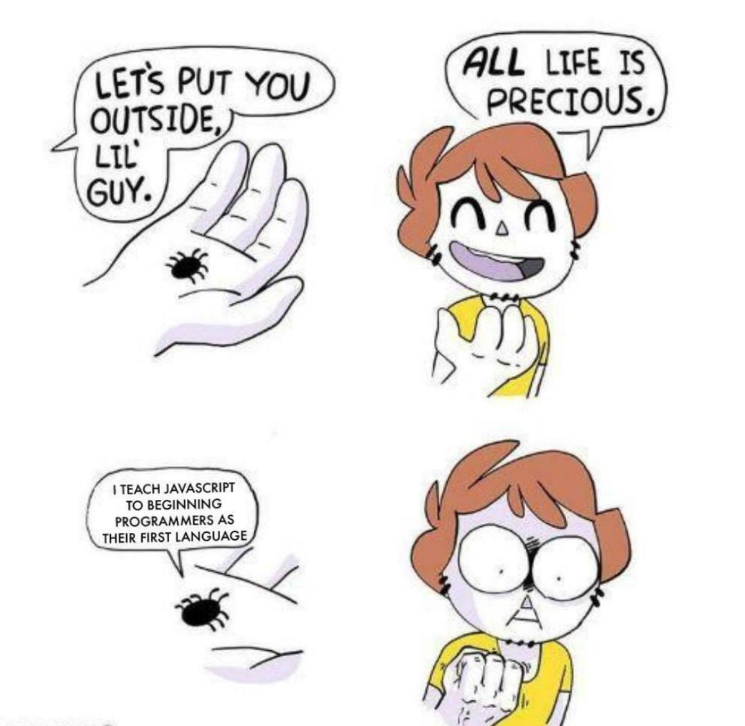 javascript-as-first-language