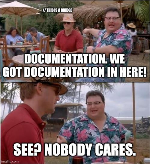 documentation-nobody-cares