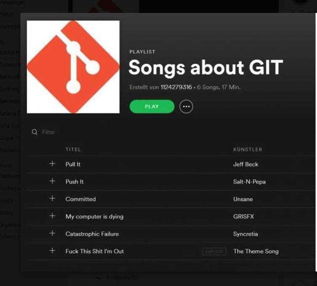 spotify-playlist-about-git