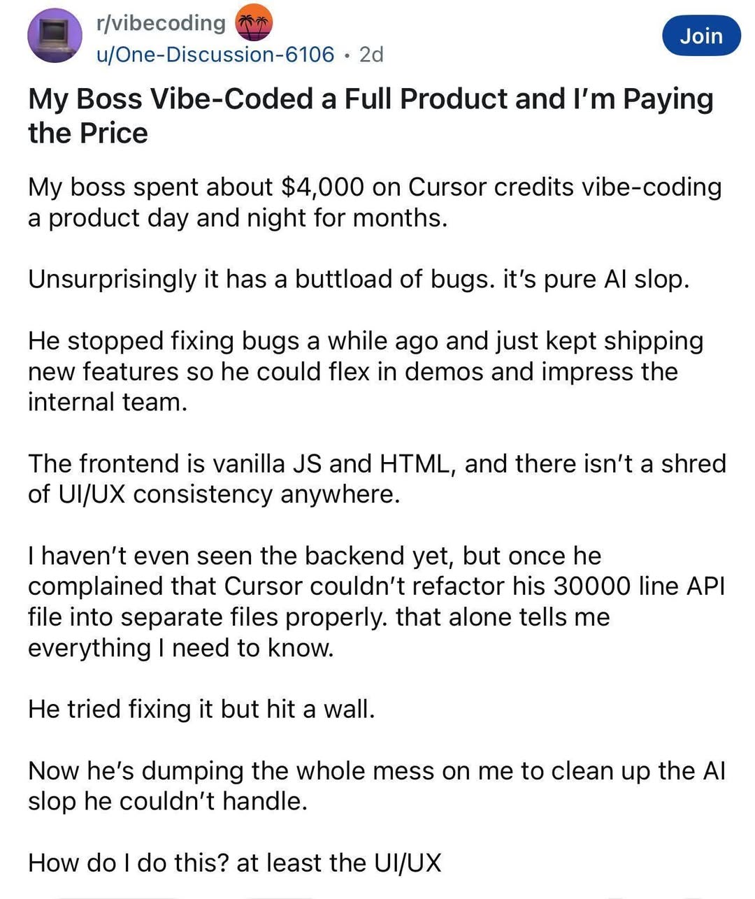 boss-vibe-coded-a-full-product