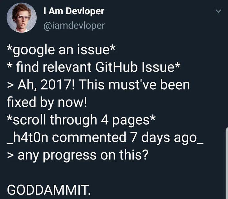github-disappointment